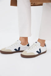 White Nautico Bark Volley Sneakers
